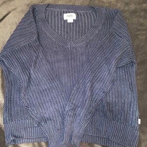 Navy blue oversized sweater